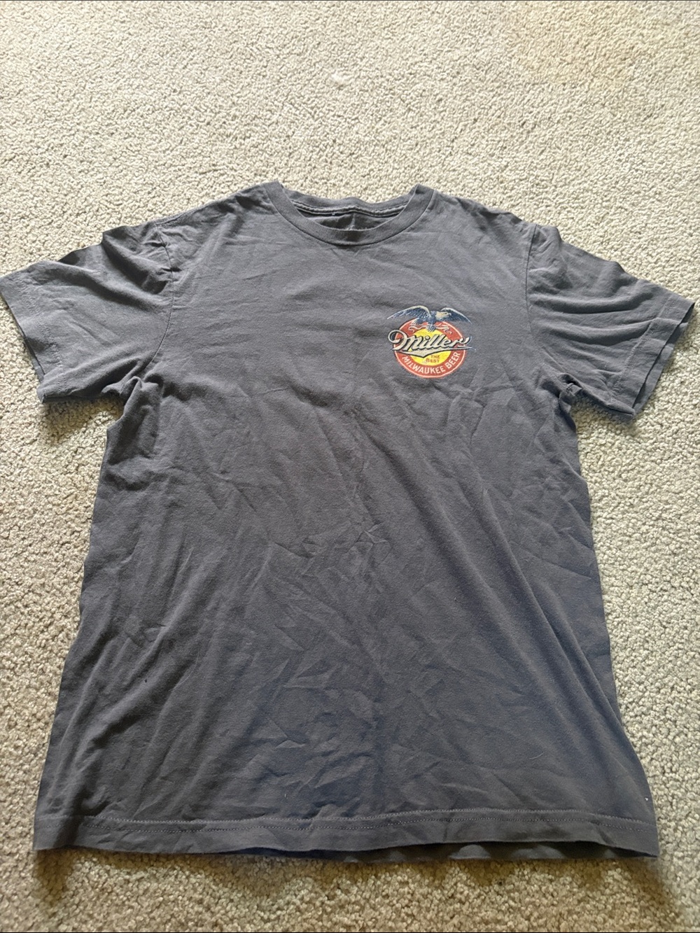 Miller Graphic Short-Sleeve Tee - Slate/Charcoal